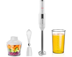 CoolHome Powerblend M2 staafmixer - 4-in-1 staafmixer Set - 1200W -Wit