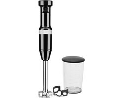 Kitchenaid Classic Staafmixer Professional 20cm - Onyx Zwart - Inclusief Mengbeker 700ml + panbeschermer