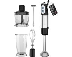 Rochester 5-in-1 Staafmixer Set - Hakmolen - 7 snelheden - 600 W - Incl. Accessoires