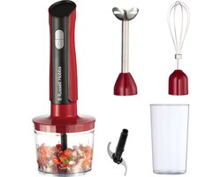 Russell Hobbs Desire Red 3 in 1 Staafmixer - 27140-56