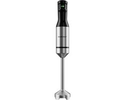 SILVERCREST Staafmixer - 3-in-1 staafmixer: voor mixen, pureren en hakken - Vermogen: 1000 W - Snelheden: 1 - Met slimme snelheidsschakelaar - Afneembare RVS blendervoet