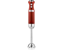 Westinghouse Retro Staafmixer - 600W - Rood - Met Turbo-Functie