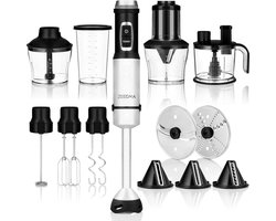 Zeegma Handy Chef SET - Staafmixer - 1500W - Set 7in1 - Turbofunctie