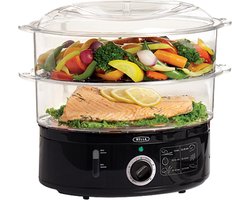 BELLA Stoompan - Stoomkoker - Stoompan - Stoomkokers - Stoomkoker Magnetron - Slowcooker - Rijstkoker - 7,4 liter