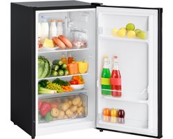 KitchenBrothers Koelkast - 88L - IJskast - Tafelmodel - Frigo - Vrijstaand - Zwart