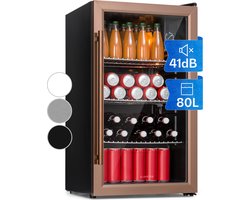 Klarstein Beersafe XXL Koelkast - Drankkoelkast - Volume: 80 Liter - Energielabel E - Koperkleur