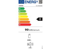 Koelkast Hisense RL170D4AWE Wit (85 x 55 x 57 cm)