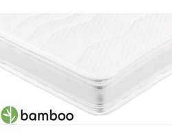 80x200 Topper Bamboo - Nasa - Traagschuim - 12cm dik