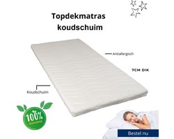 Berry Sleep® Hotel Deluxe Topper - 160x200 Topdekmatras - Koudschuim - Tencel - 7 cm dik