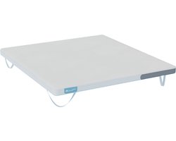 Cloudpillo Topper 80x200 - 1-Pers Topdekmatras - Adaptive Support laag - 4-Seizoenen - Voorzien van Elastieken - Wasbare Hoes