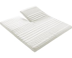 Split Topper - Topdekmatras - Nasa Hybrid Traagschuim 160x200 9 cm dik Actie!!!!