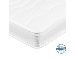 Topdek Matras Topper 3D Tencel - Bamboe Hybrid Topper 12cm dik - 140x200 Topdekmatras Orthopedisch