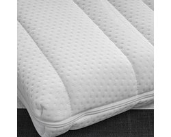 Topdekmatras - Topper 180x200 - 9 cm dik - Tencel hoes - HR55 Koudschuim