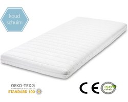 Topdekmatras - Topper Koudschuim - HR- 7CM - 90x200 cm