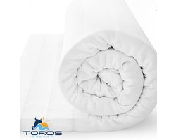 Toros Bedden Topdek - Matras - Topper Comfort Hr Exclusief Luxe XL 120x200 7 cm