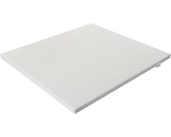 Zenn Bedding Topmatras 160x200 - Topper HR Koudschuim - Medium hardheid - Hybrid - Topdekmatras - 9cm - Afritsbaar Wasbaar Tijk - Orthopedisch - Anti-allergisch - Topper Hotel XL - Anti Bacterieel