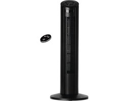 AirKing torenventilator 80 cm - Met timer en afstandsbediening - Zwart