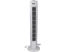 EDM Torenventilator 45W - 210x780mm - Wit