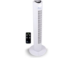 Ventilator toren 80 cm met timer en afstandsbediening.