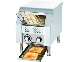 Batscher - Doorlooptoaster Mini - Tosti ijzer - RVS/zilver