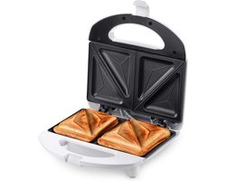 Equivera Croque Monsieur Toestel - Croque Monsieur - Grill Apparaat - Tostiijzer - Sandwich Maker - Paninimaker