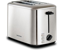 Morphy Richards 222067 broodrooster 2 snede(n) 800 W Roestvrijstaal