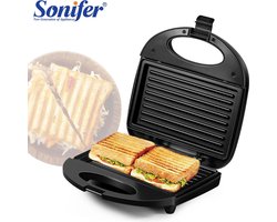 My North Star-Panini-grill - Tosti apparaat - Contactgrill - Grill apparaat - Zwart