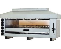 Professionele Combisteel Salamander Gas 6 Zones -  Horeca grill