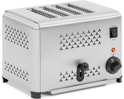 Royal Catering - Broodrooster - 1800W - 4 sleuven