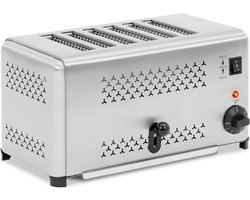 Royal Catering - Broodrooster - 2500W - 6 sleuven