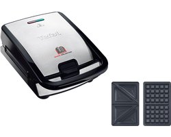 Tefal SW852D12 Snack Collection - Tosti ijzer - Multisnack met verwisselbare platen