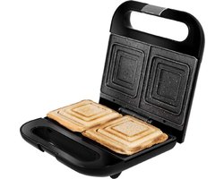 Tosti apparaat Cecotec Rock´nToast 750W Zwart Roestvrij staal