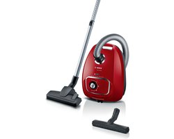 Bosch BGLS4X380 Serie 4 - Stofzuiger met zak - Rood