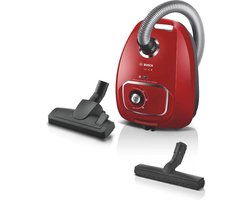 Bosch Haushalt - Serie 4 Stofzuiger in zakken - Incl. stofzakken - Rood