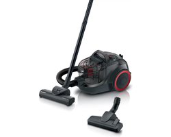 Bosch ProPower BGC21POW1 Serie 4 - Stofzuiger zonder zak - Zwart/Rood