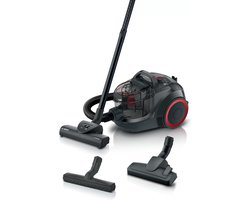 Bosch ProPower BGS21POW2 Serie 4 - Stozuiger zonder zak - Zwart/Rood