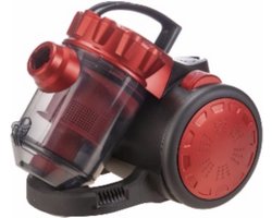 Royal Swiss Stofzuiger ® - Stofzuiger zonder zak - 2 Liter - Cyclonische Vaccuum - Vacuum Cleaner - HEPA filter - Compact en licht - 700W - Krachtige zuigkracht -Rood