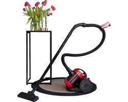 Royalty Line Stofzuiger Zonder Zak - 2 Liter - Cyclonische Stofzuiger - Stofzuigers - 5 Niveaus Filtering - Sterke Zuigkracht - Vacuum Cleaner - Compact en Licht - Gemakkelijk Schoon Te Maken - Rood