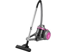 TZS First Austria Stofzuiger - Zakloze Stofzuiger - 800W - Vacuum Cleaner Zakloos - Sterke Zuigkracht - Roze