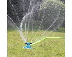 Tuin Sprinklers - Automatisch Sproeisysteem Voor Gras & Gazon - 360 Graden Roterende Water Sprinkler Met 3 Nozzles - Tuin Irrigatie Gereedschap