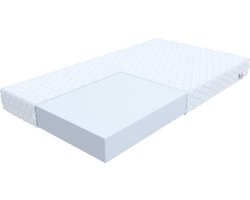 FDM® BRESSO MAX Matras 120x200 cm - Koudschuim Matrassen Tweepersoons - Hoogte 24 cm H4 - Dubbelzijdig - 7 zones - Afritsbaar hoes wasbaar - Öko-Tex gecertificeerd - Antiallergisch en Ademend