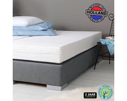 MatrasOase® - Tweepersoons - Pocketveringmatras - 160x200x21 - Antiallergisch - Tencel - 21cm