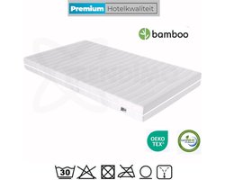 Trendimo Koudschuim Bamboo Matras 120x200 - 20 cm dik | Orthopedisch - Koudschuim HR45 - Premium Kwaliteit