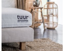 Tuur® Original Plus Tweepersoonsmatras 160x200 100% Natuurlatex - 120 Nachten Proef - Dual Comfort - Paardenhaar en Hennep