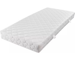 vidaXL - Matras - met - een - wasbare - hoes - 200x140x17 - cm