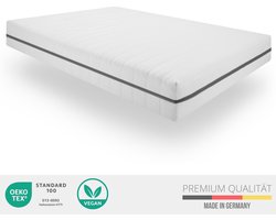 Matras 120x200 - ERGONOMISCH MATRAS H2 H3 - Hoogte 18cm - 7 zones koudschuimmatras - gemiddeld - Twijfelaar matrassen 120x200