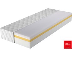 Matras - HR Koudschuim + 5 cm HR50 + 5 cm Nasa – 120x190x23 cm