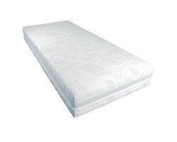 Slaaploods.nl Prince de Luxe® - 120x200 cm - Pocketvering Matras met Koudschuim - Hard - 25 cm dik