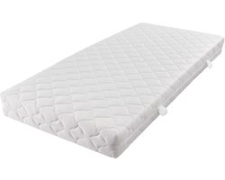 vidaXL - Matras - met - een - wasbare - hoes - 200x120x17 - cm