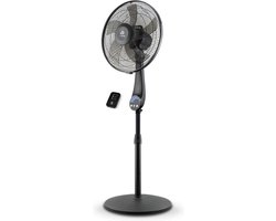 AirKing - Statiefventilator - 5 Standen - Zwart - Extra stille stand